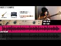 Tierra audio lava preamp  bass samples