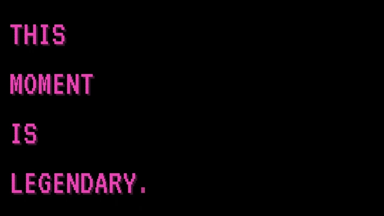 "This Moment Is Legendary" Digital Project #1