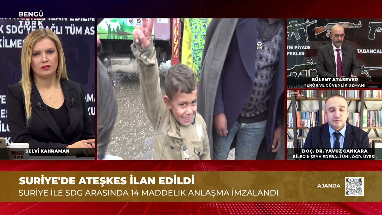 Suriye'de Ateşkes İlan Edildi - Ajanda | 19 Ocak 2026