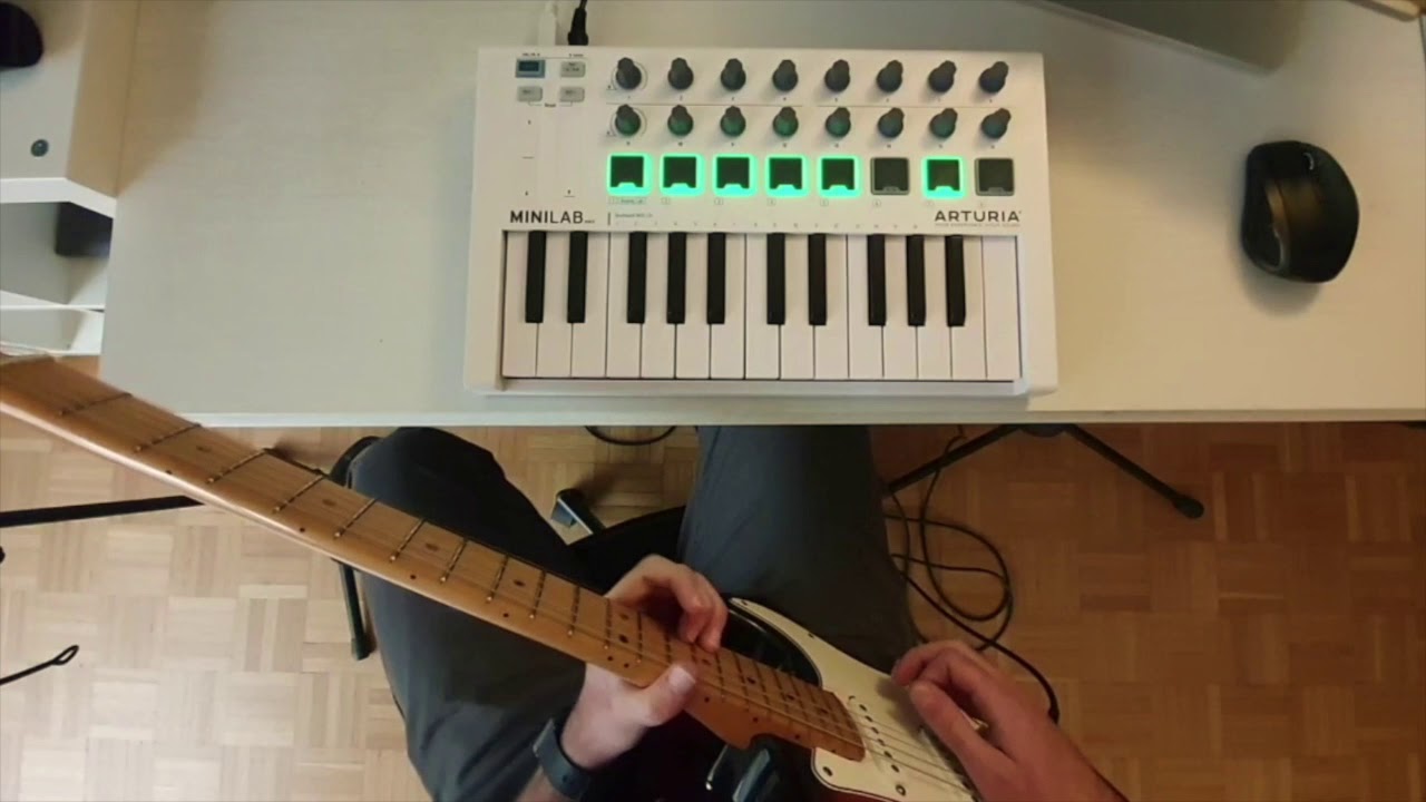 Layla (acoustic) ERIC CLAPTON Chill cover Guitar+Ableton /Arturia