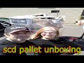 scd pallet unboxing