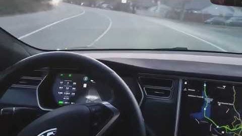 Demonstration 1 - Model S 100D AP2 version 2018 10 4