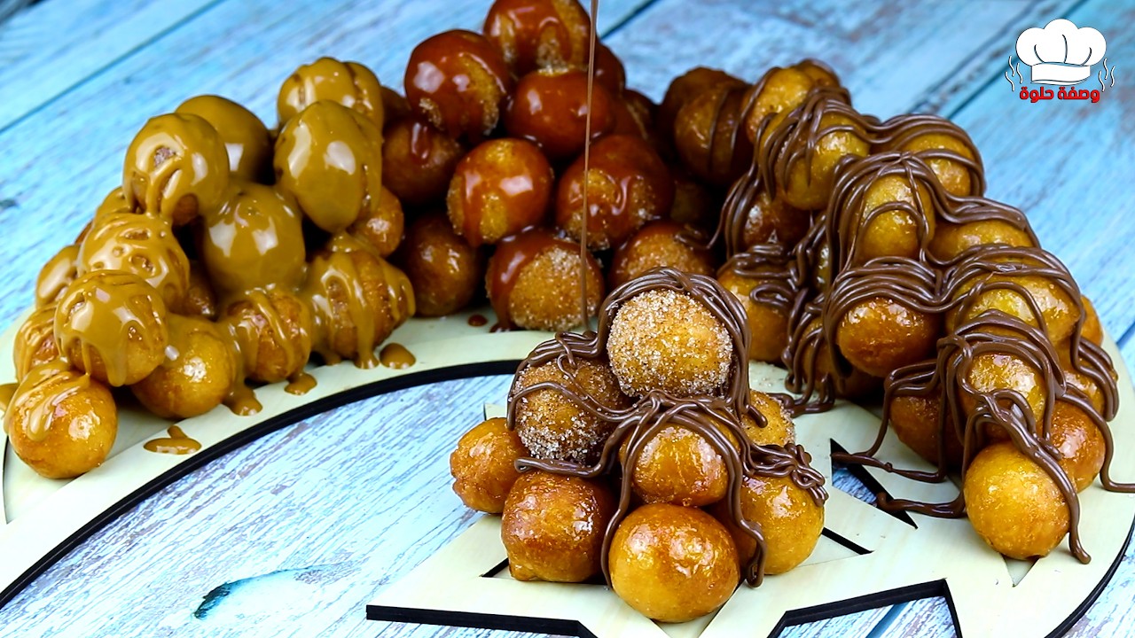 Хрустящие и воздушные лукаимат. Секрет идеальных жареных шариков из теста 😋✨