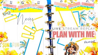 ON SUNDAY, WE PLAN Scrapcraftastic Plan With Me Live Stream