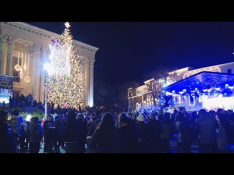 საზეიმო ღონისძიებები მუნიციპალიტეტებში | როგორ შეხვდნენ საქართველოში ახალ წელს