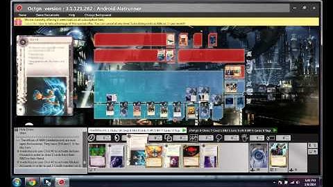Android: Netrunner NBN Tax Man vs Reina "Out of Gas" Roja OCTGN