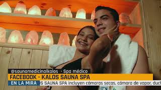 Reportaje al Sauna Kalos Spa en el programa En la mira Empresarial por Viva tv
