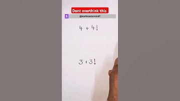 Nice Math Problem | Factorials #shorts #math
