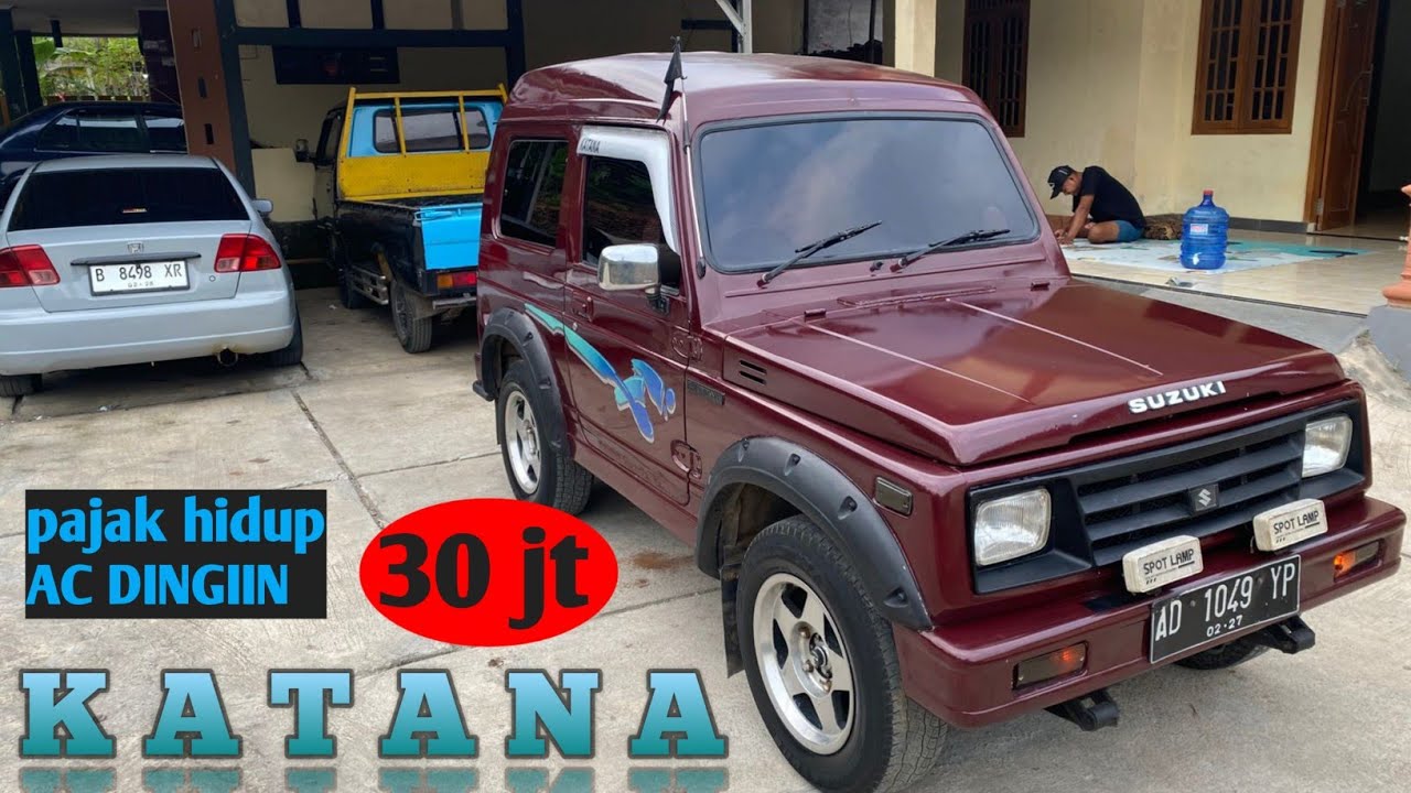 Suzuki katana harga 30jt‼️acvdingin pajak hidup‼️review dan jual🔥