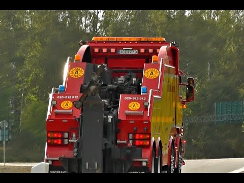 Scania R580 8x4 Heavy Wrecker \8/ Sound - YouTube
