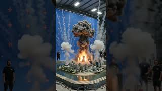 CGI Explosion Destroys City Model 💥✨