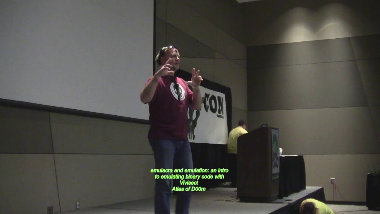 GrrCon 2018 Ada08 emulacra and emulation an intro to emulating binary code with Vivisect Atlas of D0