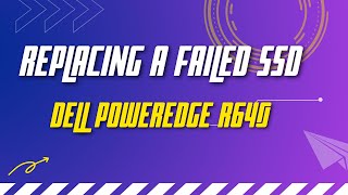 Dell PowerEdge R640 #1 Replacing a failed SSD by Dell Tech for the Dell PowerEdge R640