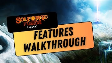 SolForge Fusion Digital Features Walkthrough