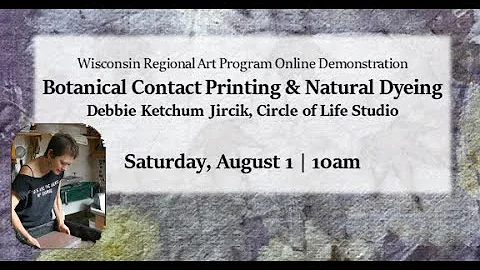 Botanical Contact Printing & Natural Dyeing with D...