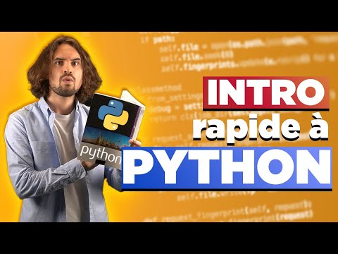 Démarrer Python rapidement -  [Python partie.1]