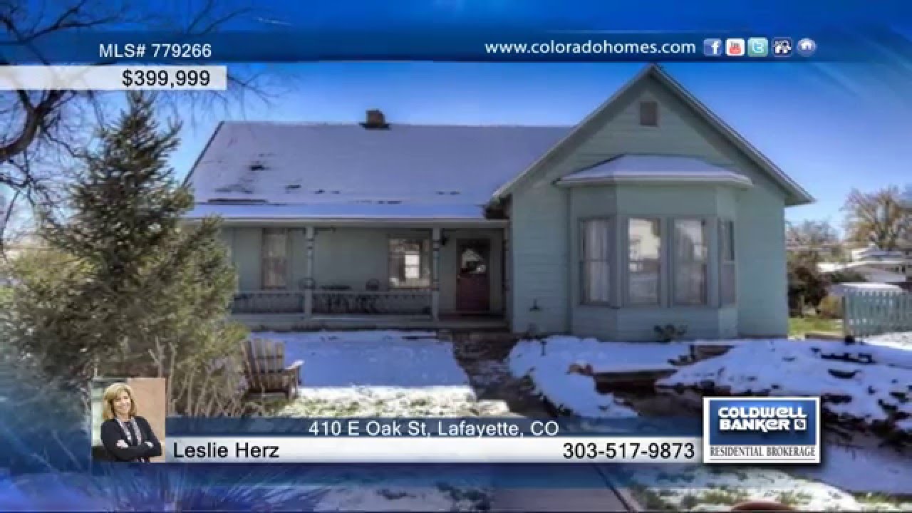 410 E Oak St Lafayette, CO Homes for Sale YouTube