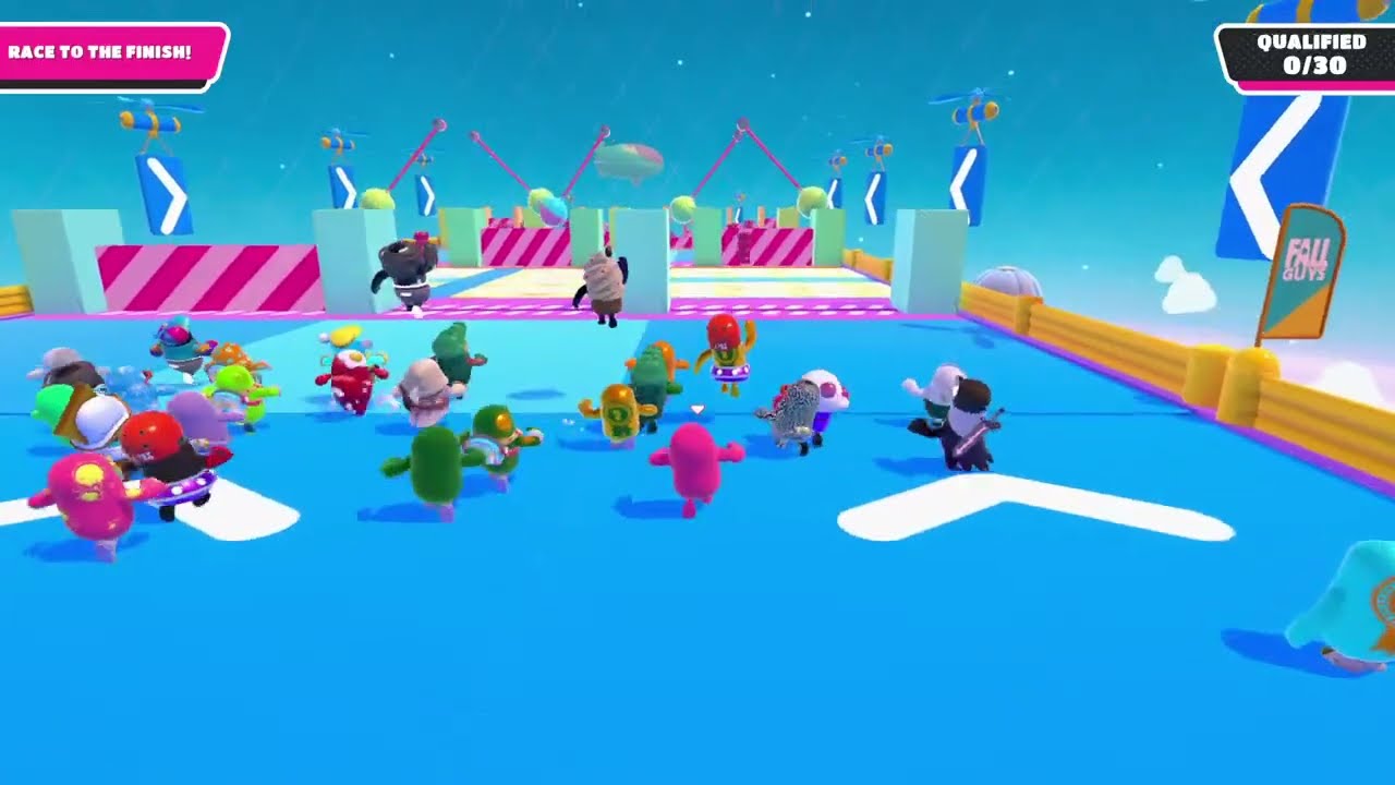 Fall Guys: Ultimate Knockout Season 2: Satellite Scramble Playthrough, Part 5