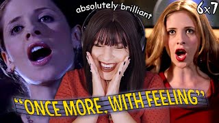 THE MUSICAL EPISODE!! - Buffy the Vampire Slayer Reaction - 6x07 -  Once More, with Feeling