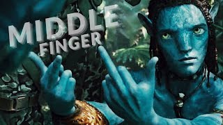 Lo'ak Sully || Middle Finger (avatar the way of water)