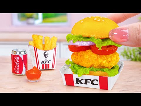 Mini Crispy Chicken Burger