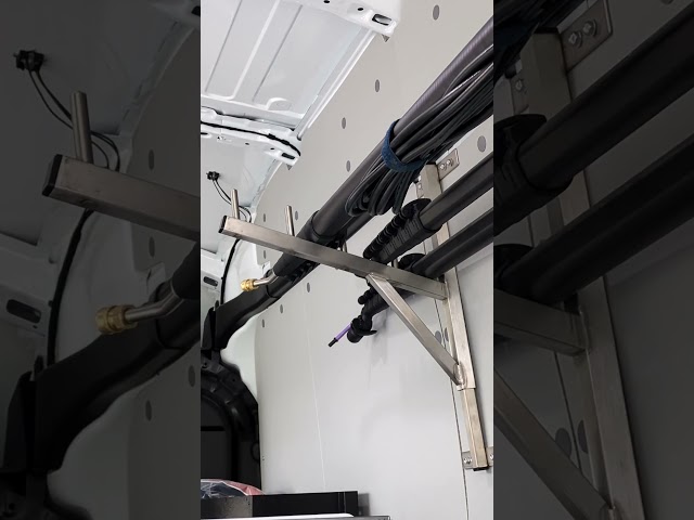 A Fully Kitted out Ford Transit Pressure Washing Van