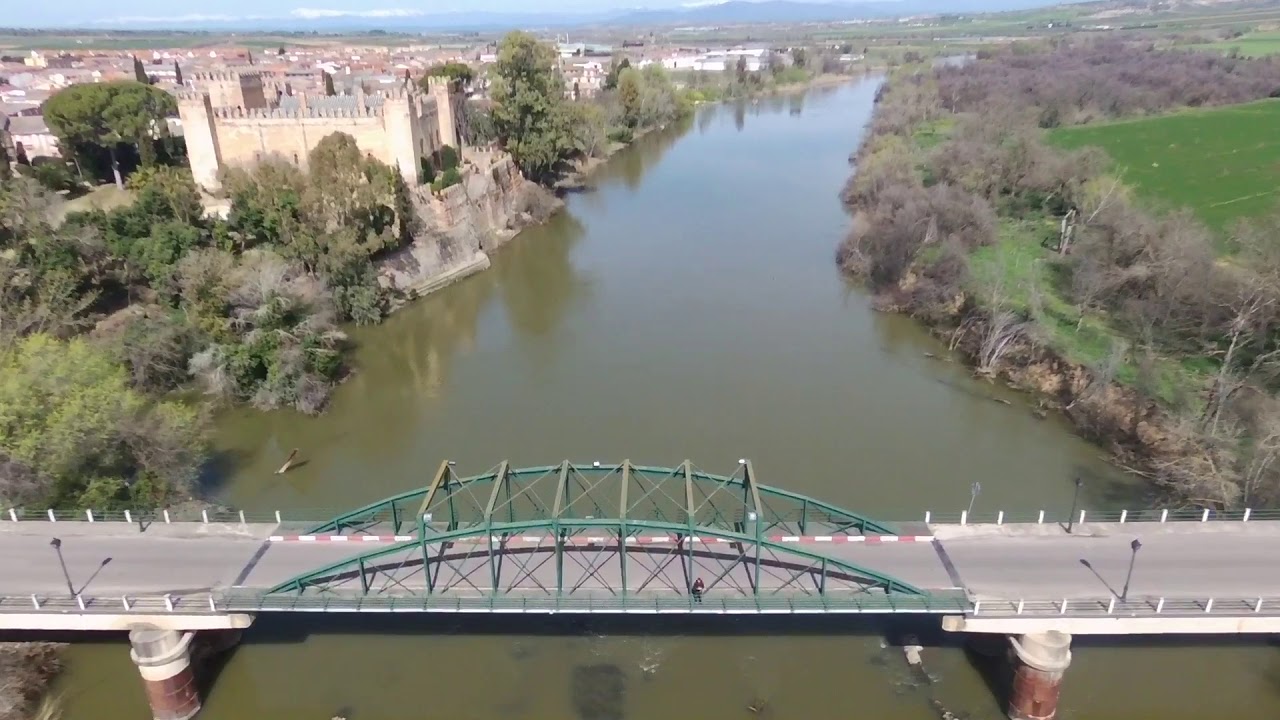 Malpica Del Tajo , a vista de drone