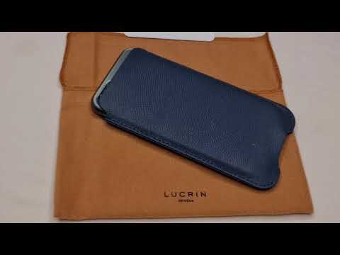 LUCRIN iPhone 11 Pro Max Wallet Case - Tan - Smooth Leather