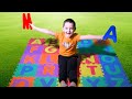 ABC Alphabet Phonics song with Nart. Nart learn English to the alphabet song | Kids songs