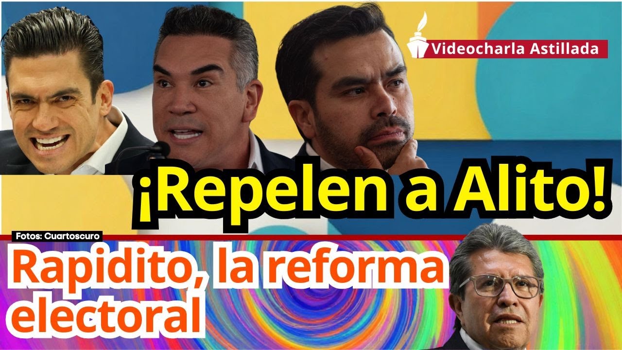 ¿Qué respondieron PAN y MC a Alito tras proponer alianza electoral? ¿Patadas de ahogado del PRI?