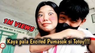 Kaya pala Excited Pumasok sa First Day of School - Kilig Moments ❤️