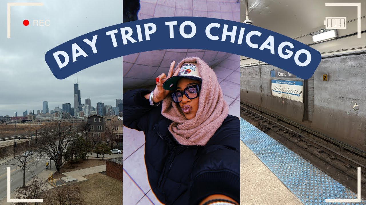 Travel Vlog: Day Trip to Chicago