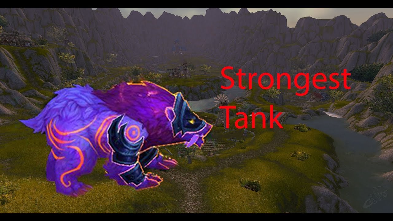 Strongest tank Guardian druid pvp 8.2.5 YouTube