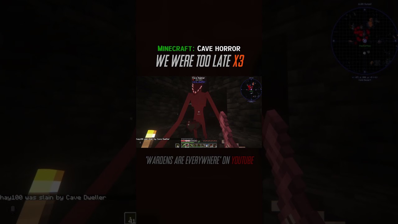We Were Too Late x3 - Minecraft: Cave Horror Project EP.3 