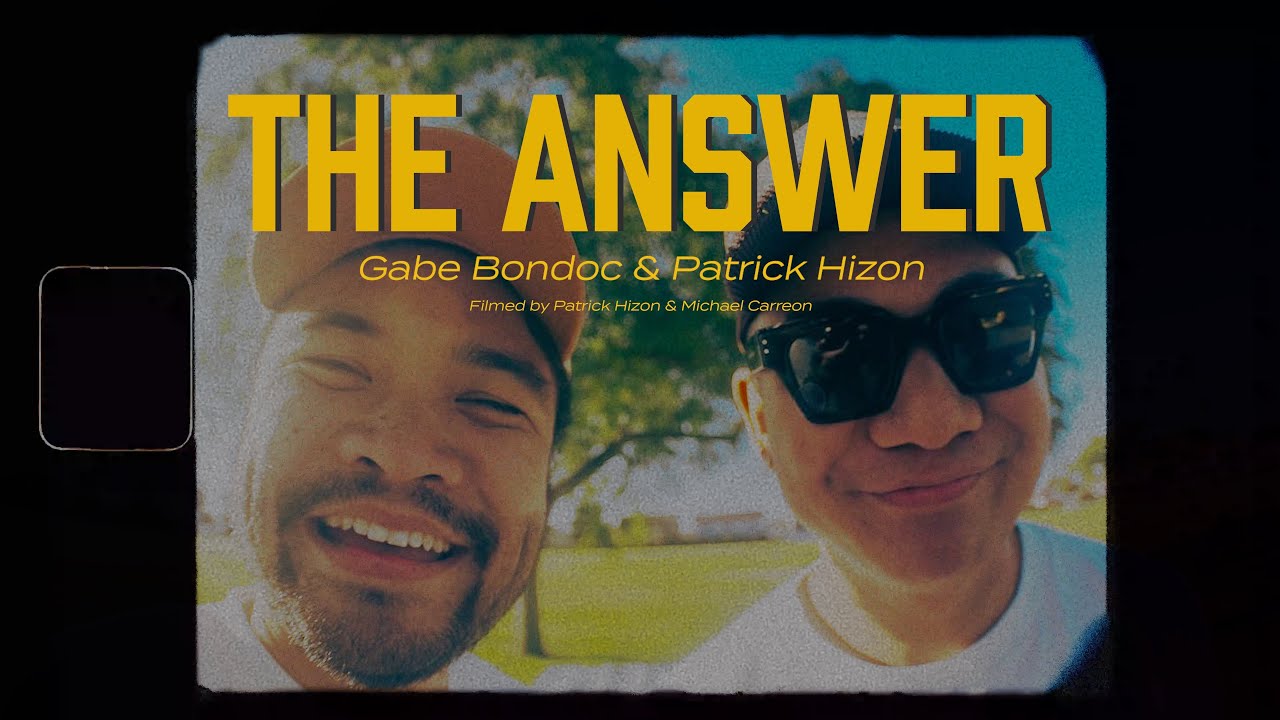 "THE ANSWER" Lyric Video by Patrick Hizon & Gabe Bondoc!