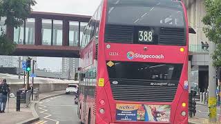 Here Is The Stagecoach Bus 12526 On The Number 388 In Stratford Wednesday 2 July 2025
