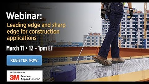 Leading edge and sharp edge for construction applications