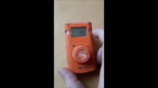 Personal Carbon Monoxide (CO) Detectors - a quick activation demo