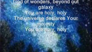 God of wonders By Chris Tomlin with lyrics chords