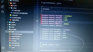 Tutorial CRUD Codeigniter - 4 dengan adminLTE