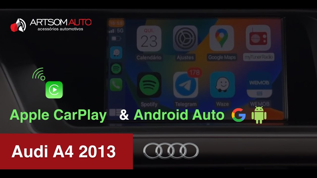 Land Rover Discovery Sport 2015 - instalamos CarPlay e Android Auto conexão sem fio - ArtsomAuto