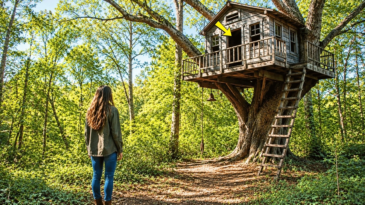Als ich das Testament meines Vaters hörte, lachten alle Verwandten laut auf. Ich, seine einzige Tochter, erbte nichts als das alte, morsche Baumhaus im Wald, während sie sich die besten...