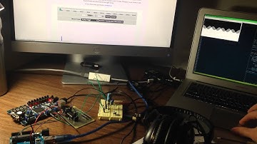FPGA waveform viewer using ADC