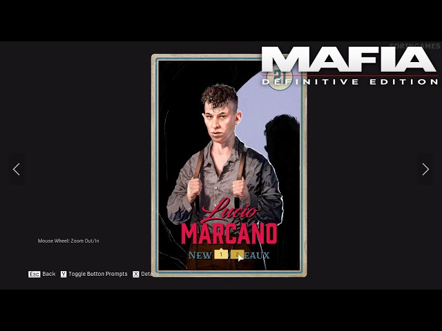 mafia definitive edition cigarette cards Mafia: Definitive Edition