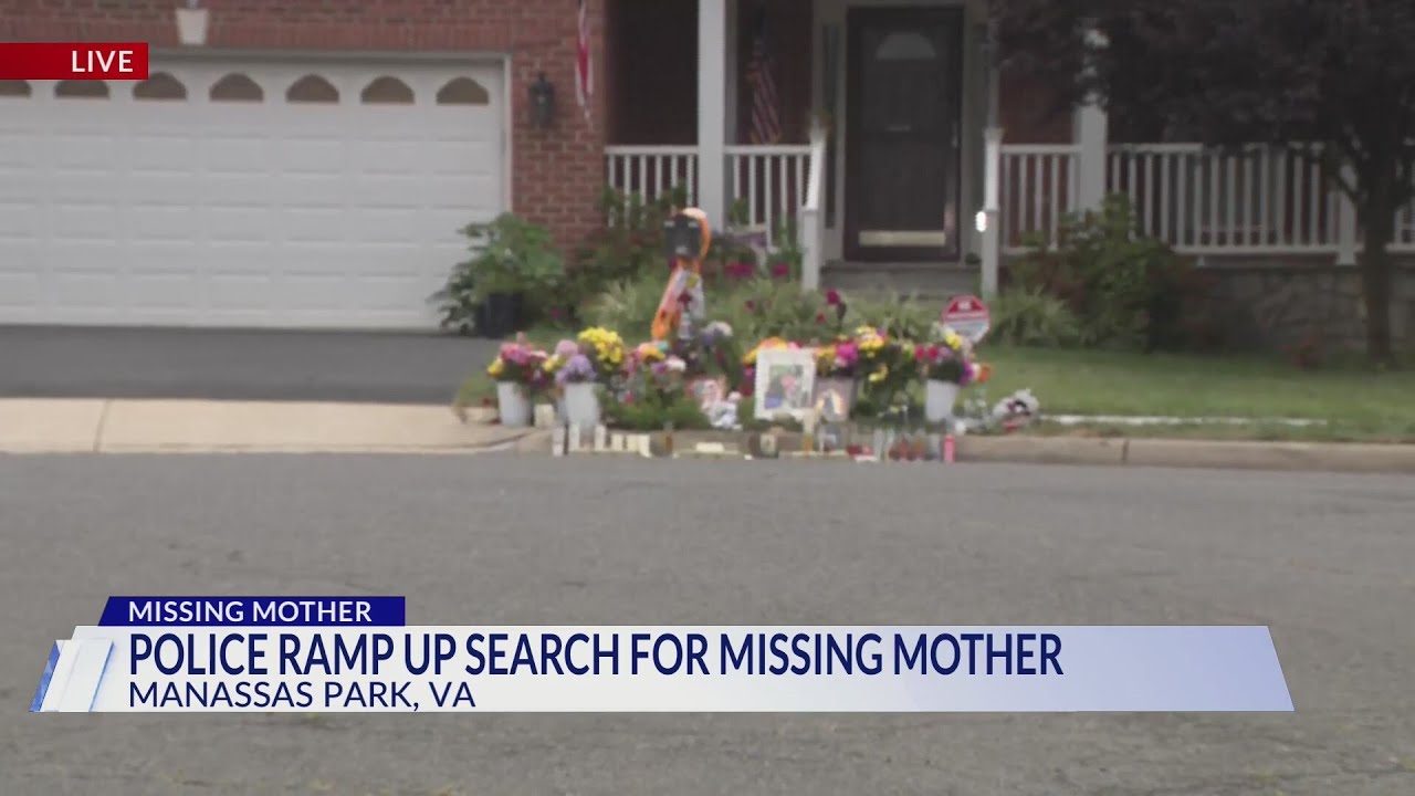 Police ramp up search for missing Manassas Park mother - YouTube