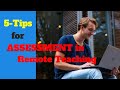 5 Tips for Assessing Students in Remote Teaching