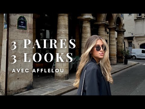 3 paires, 3 looks avec Afflelou