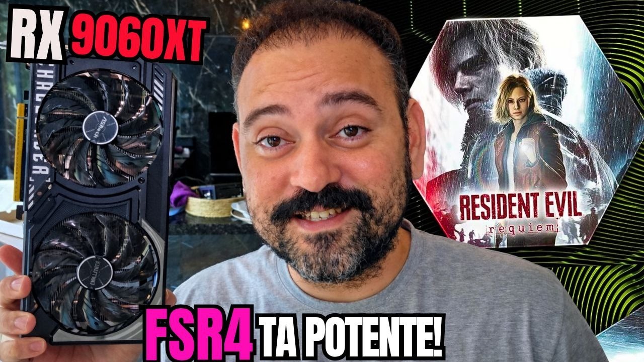 9060 XT 16GB + RAYTRACING AMASSANDO O RESIDENT EVIL REQUIEM! - YouTube