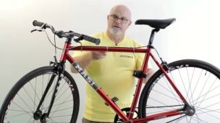 The U Transit Flex Frame Kryptonite anti-theft bike mount