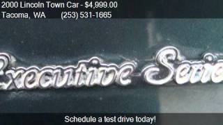 2000 Lincoln Town Car Executive for sale in Tacoma, WA 98444